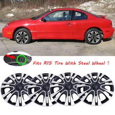 4pcs 15 Hubcaps Wheel Cover Hub Caps R15 Tiresteel Rim For Pontiac Sunfire