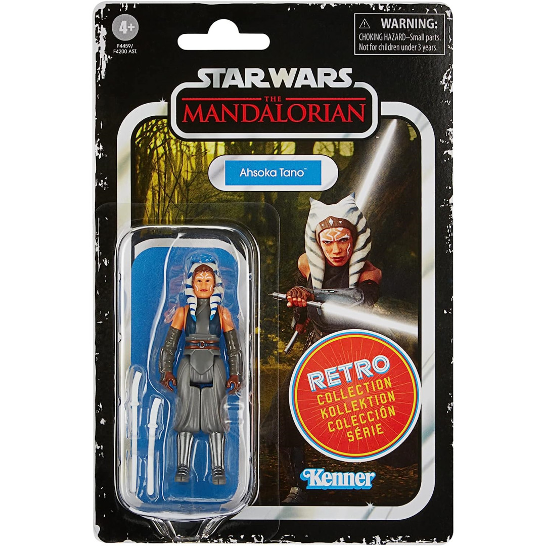 Star Wars The Mandalorian Ahsoka Tano Retro Collection 9.5cm Action Figure