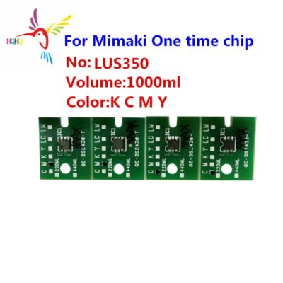 One Time Chip For Mimaki JFX200-2513/JFX200-2531/UJF-7151 Plus 1000ml 4pcs/Set