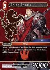 Oelde Leonis Foil - 14-005C - NM - Final Fantasy