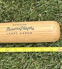 Hank Aaron Vintage Wilson Wood Baseball Bat A1326 Power Fused 32” Looks New — photo 4