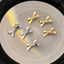 Gold Silver Color Small Side Clip Low Ponytail Duckbill Clip Hair Accessories