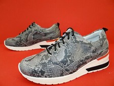 Vitaform Sneaker Sportschuhe Turnschuhe Schlangen-Optik Damen Leder Gr.39 