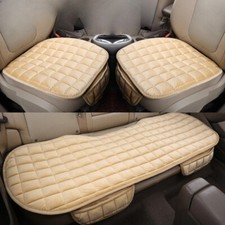 Soft Car Seat Cover Plush Automotive Seat Cushion Anti Slip Auto Seat Protector