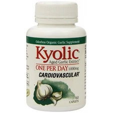 Kyolic Aged Garlic Extract One Per Day Cardiovascular, 60 Caplets