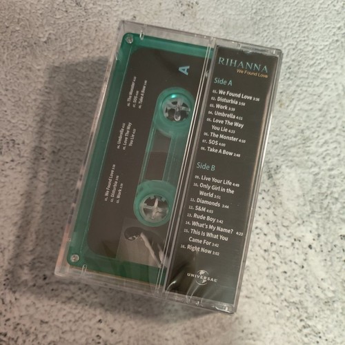 Tape Rihanna we found love Walkman cassette New unopened collection gift - Picture 2 of 2