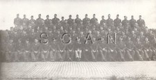 Original Vintage Large 9.62 x 5.5 WWII Real Photo- US Army Unit Photo