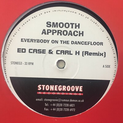 Smooth Approach - Everybody On The Dancefloor Remix -2000 House Garage 12'' vinyl