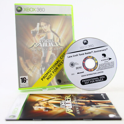Microsoft Xbox 360 OVP PAL Tomb Raider Anniversary Lara Croft Sehr Gut