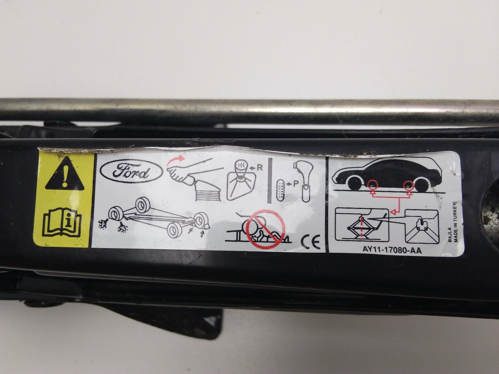 FORD FIESTA LIFT JACK SET AY1117080AA / 13992798 eBay