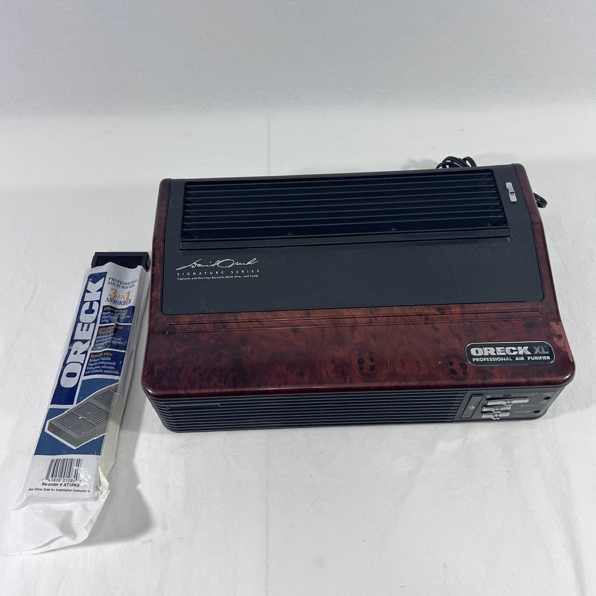 Oreck XL Professional Air Purifier Cleaner AIR8SD Signature Series Type 3