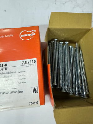 Mungo MRS-U 7,5 x 110 mm Fensterschrauben 100 Stück Torx 30 Aufnahme