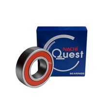 (Qty. 2) 6203-2NSE9 C3 NACHI Brand Sealed Ball Bearings 17x40x12 6203RS