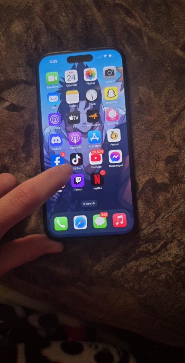 Apple iPhone 15 - 256 GB - Black (T-Mobile) for sale online