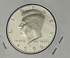 1996 S Kennedy Half Dollar Gem Proof 90% Silver