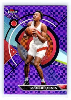 2023-24 Topps Finest Basketball Scottie Barnes Toronto Raptors 23 /125
