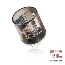 Dickno LED Flasher Relay, 2 Pin 12V Electronic LED Auto Turn Signal Light 1 PC