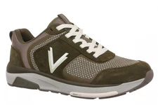 Vionic Walk Strider Knit - Mens Sneaker - Mens Comfortab Dark Olive - 9.5 Wide