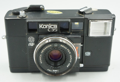 Konica C35 AF Point and Shoot Camera Hexanon 38mm f/2.8 #261