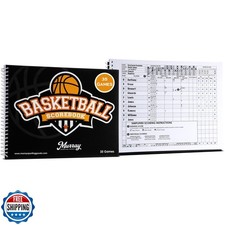 Murray Sporting Goods Basketball Scorebook - 35 Games Score Book