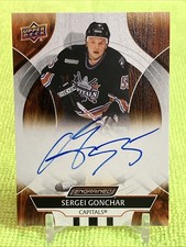 Sergei Gonchar AUTO 2024-25 Engrained Icons #CA-SI AUTOGRAPH Washington Capitals