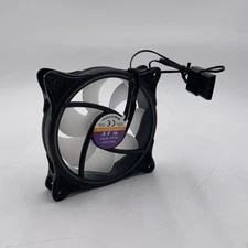 WJF Hydraulic A1225L 120mm DC12V 0.26AMP RGB LED Fan w/Molex Connector