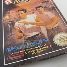 River City Ransom - Box Only - Nintendo NES - Rental Case  - Authentic (No Game)