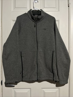 Outdoor Research Longhouse Jacket Men s Size XL Full Zip Fleece Outdoors