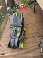 GTech CLM021 Cordless Lawnmower with Battery & Charger Tested and Working
