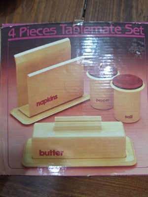 Vintage 4 Piece Tablemate Set