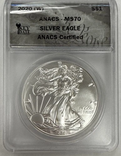 2020-W American Silver Eagle — photo from another recent sale