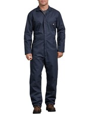Dickies Mens Large Regular Work Coveralls Jumpsuit Twill Poly/Cotton Mechanic