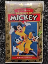 Disney The Spirit of Mickey VHS Tape 1998 Sealed Brand New