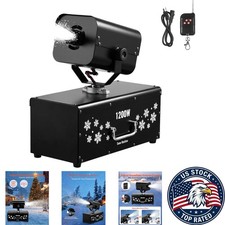 Durable 1200W Snow Maker with Wireless Remote - Ideal for Christmas D cor