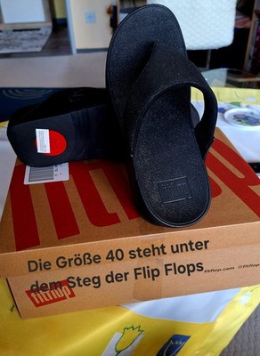 Fitflop LULU Zehentrenner, Badeschuh, Sommerschuh mit weichem Zehensteg
