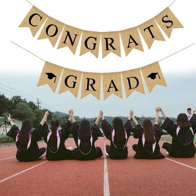 2019 Graduation Abschlussfeier Zubehör Deko Schulabschluss Abschlussbanner