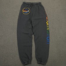 Aviator Nation Sweatpants Womens Small Manhattan Beach CA Rainbow Fleece Jogger
