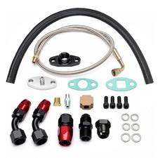 Turbo Oil Feed Return Line For T3 T4 T04e T60 T61 T66 T67 T70 Gt35 Gt45