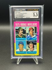 Signed Keith Hernandez Rookie Card 1975 Topps #623 🔥 CGC x JSA 5.5 Auto 10