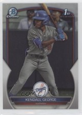2023 Bowman Draft Chrome Refractor Kendall George #BDC-190 11s9
