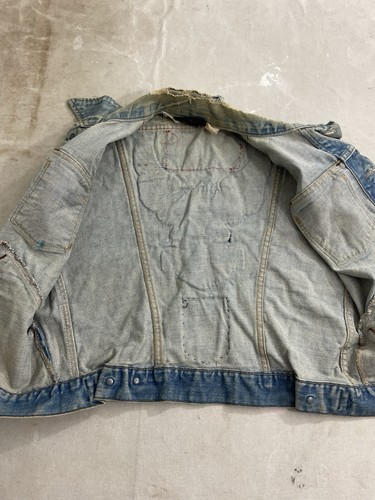 Gilet denim Wrangler Biker Grateful Dead SYF Bertha Nam M/L A7255 - Foto 8 di 11
