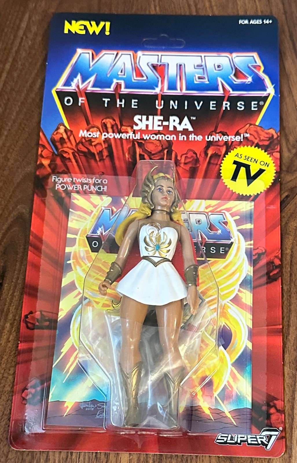 Super7 Masters of the Universe She-Ra 5.5" Figure Unpunched Card New A3
