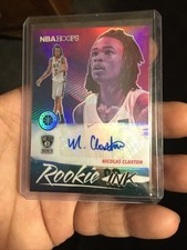 Rookie Card NBAHOOPS rainbow Foil Nicolas Claxton