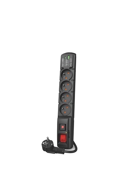 5904743554903 Acar F4 USB A+C - кабель для подключения к сети переменного тока (Schnellladegerät) 5 м ; с
