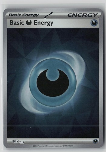 Basic Darkness Energy 015 Scarlet & Violet Energies Holo Near Mint AO1