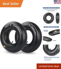 Heavy-Duty 18x8.50/9.50-8 Inner Tubes, 2 Pack with TR13 Valve - Versatile Use