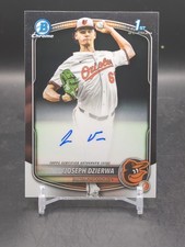 2025 Bowman Draft Chrome 1st Auto Joseph Dzierwa #CPA-JD Orioles