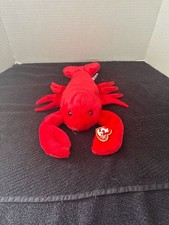 Ty Beanie Buddies Pinchers the Red Lobster Licensed Plush 13"