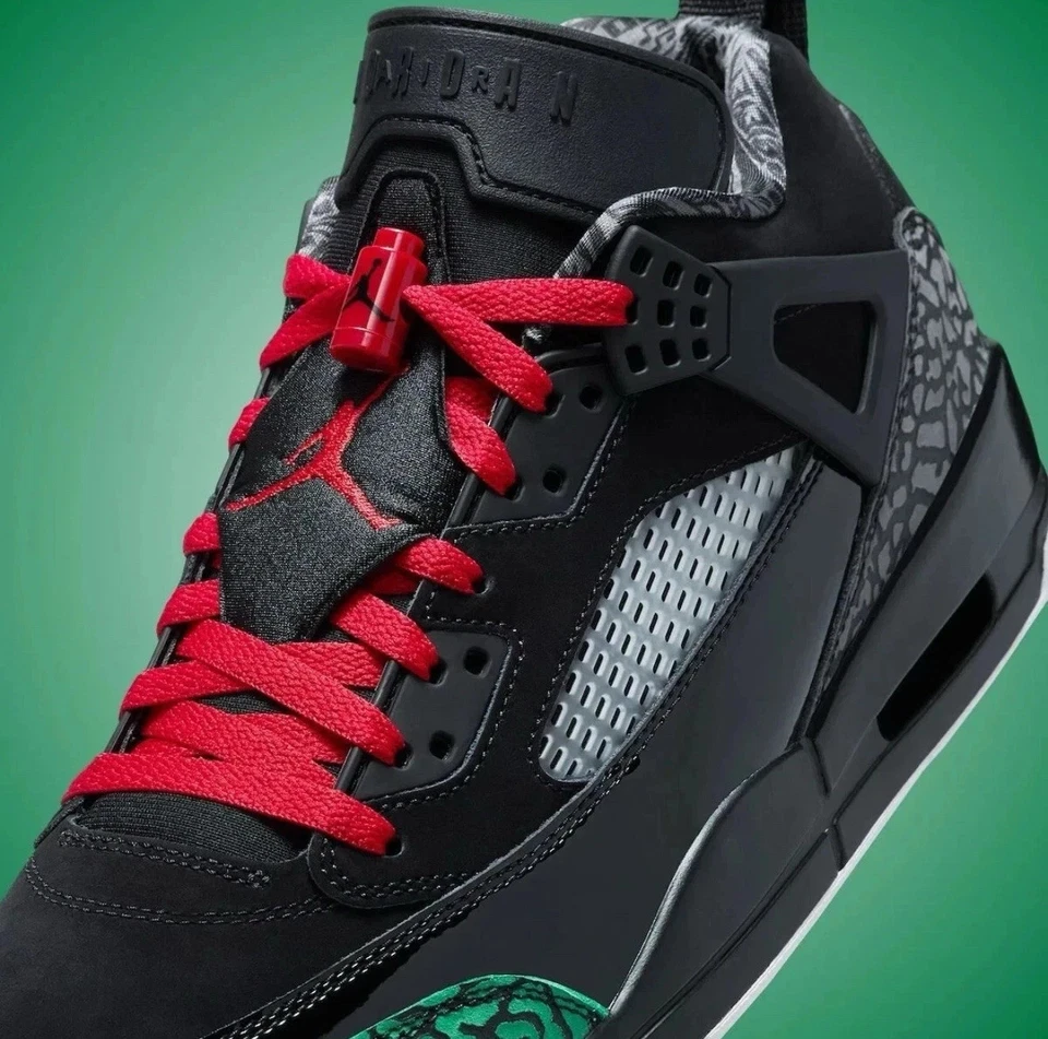 Nike Air Jordan Spizike Zapatos Bajos Negro Clásico Verde FQ1759-060 Para hombres Tallas Nuevos Foto 3 de 4