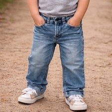 Gap Kids Y2K 1969 Original Fit Blue Denim Jeans Boys 2 Years Medium Cotton M2